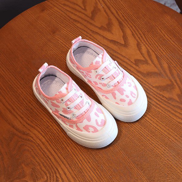 Nyakkendős gyerek textil tornacipő lányoknak