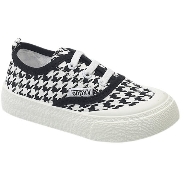 Nyakkendős gyerek textil tornacipő lányoknak