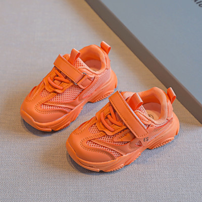 Παιδικά αθλητικά παπούτσια από οικολογικό δέρμα και πλέγμα