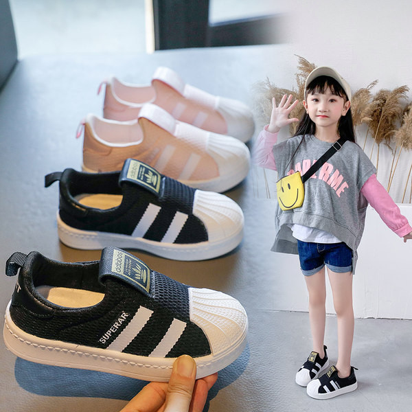 Παιδικά πάνινα παπούτσια με επίπεδη σόλα για αγόρια και κορίτσια