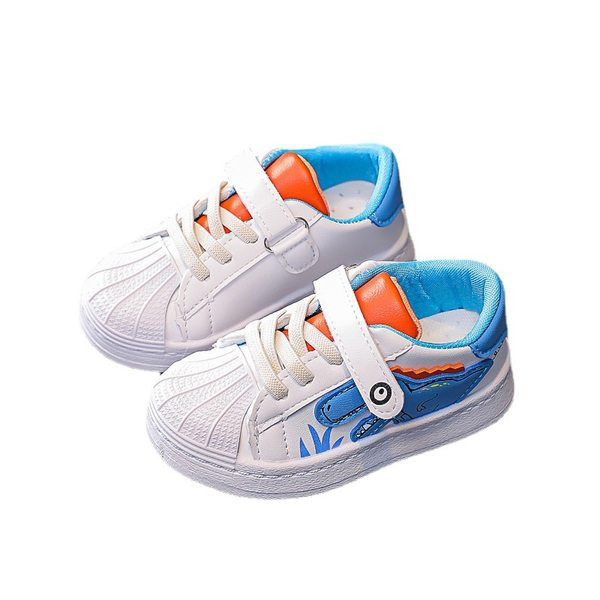 Παιδικά αθλητικά παπούτσια με λουράκια βελκρό και επίπεδες σόλες κατάλληλα για αγόρια