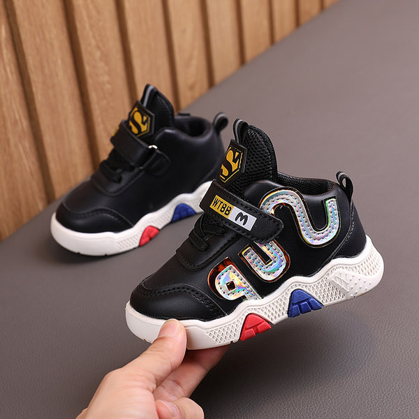 Νέο μοντέλο παιδικά αθλητικά παπούτσια  από οικολογικό δέρμα για αγόρια