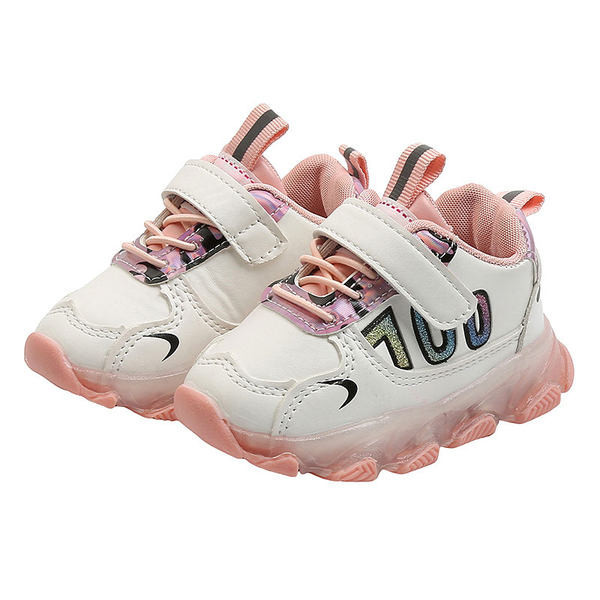 Νέο μοντέλο παιδικά αθλητικά παπούτσια  με τραχιά φωτεινή σόλα για αγόρια