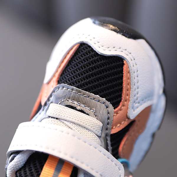 Φθινοπωρινά αθλητικά παπούτσια από οικολογικό δέρμα και πλέγμα - για αγόρια ή κορίτσια