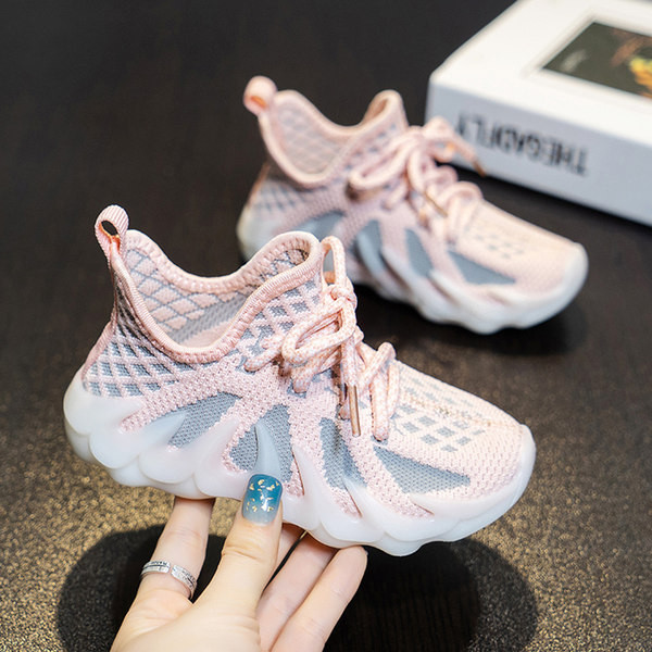 Παιδικά υφασμάτινα αθλητικά παπούτσια με κορδόνια για αγόρια και κορίτσια