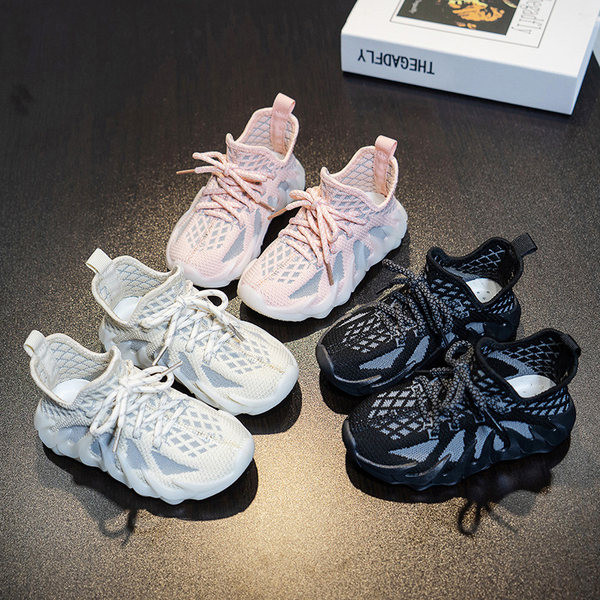 Παιδικά υφασμάτινα αθλητικά παπούτσια με κορδόνια για αγόρια και κορίτσια