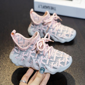 Παιδικά υφασμάτινα αθλητικά παπούτσια με κορδόνια - για αγόρια και κορίτσια