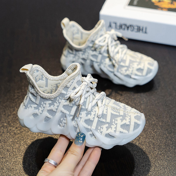 Παιδικά υφασμάτινα αθλητικά παπούτσια με κορδόνια - για αγόρια και κορίτσια