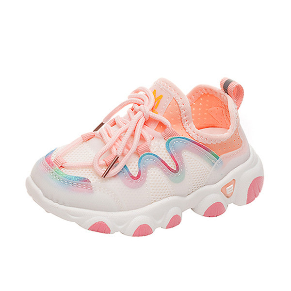 Νέο μοντέλο παιδικά αθλητικά παπούτσια  με κορδόνια για αγόρια και κορίτσια