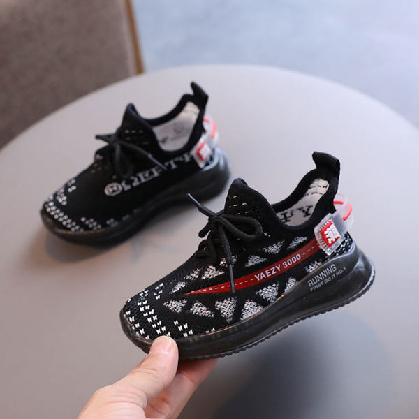 Παιδικά υφασμάτινα αθλητικά παπούτσια με κορδόνια για αγόρια και κορίτσια