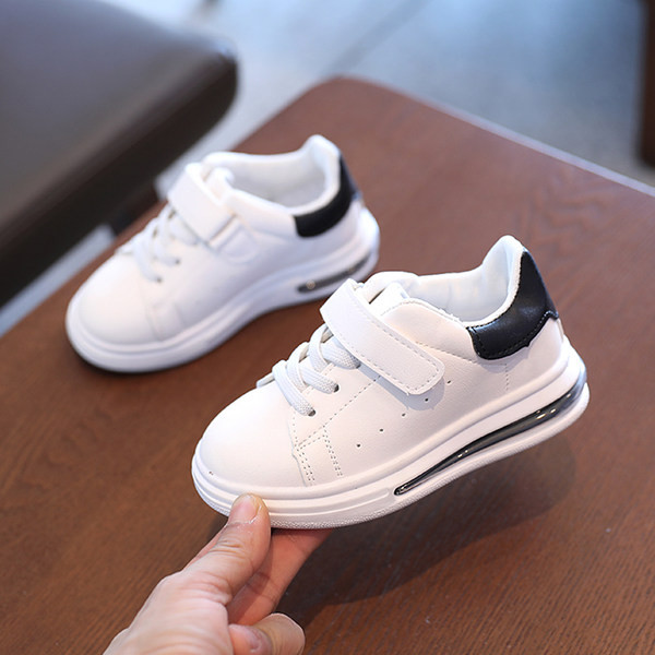 Παιδικά πάνινα παπούτσια από οικολογικό δέρμα με velcro