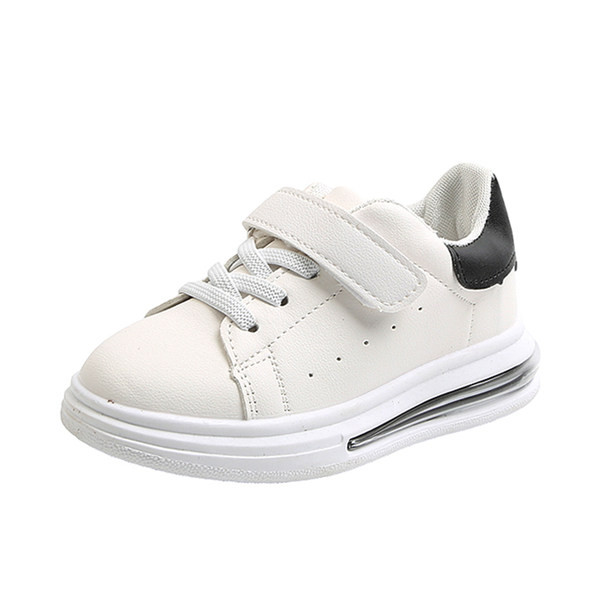 Παιδικά πάνινα παπούτσια από οικολογικό δέρμα με velcro