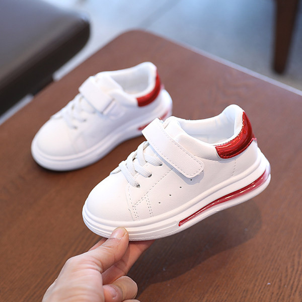 Παιδικά πάνινα παπούτσια από οικολογικό δέρμα με velcro