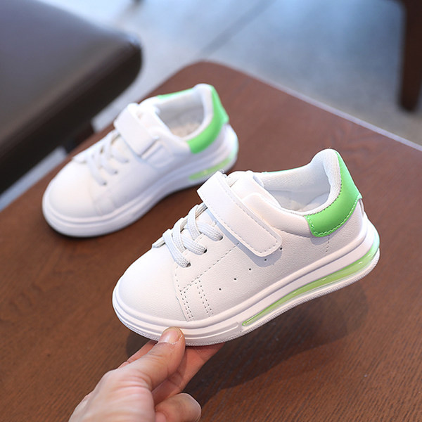 Παιδικά πάνινα παπούτσια από οικολογικό δέρμα με velcro