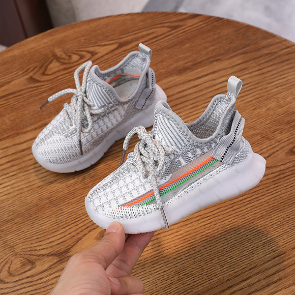 Παιδικά δίχτυα αθλητικά παπούτσια με κορδόνια