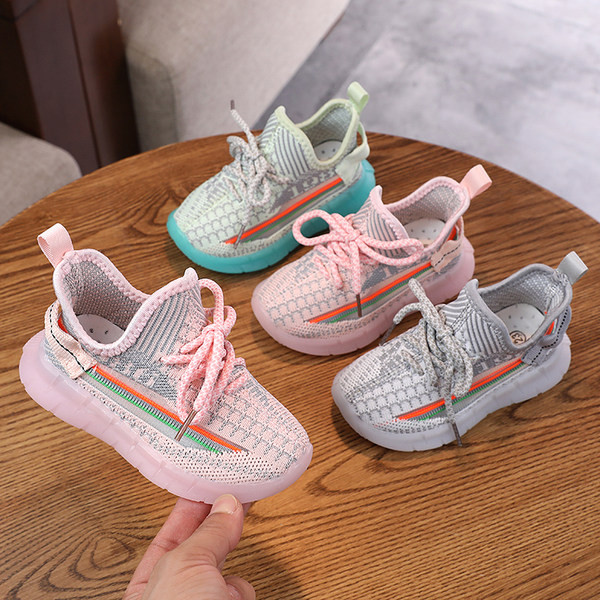 Παιδικά δίχτυα αθλητικά παπούτσια με κορδόνια