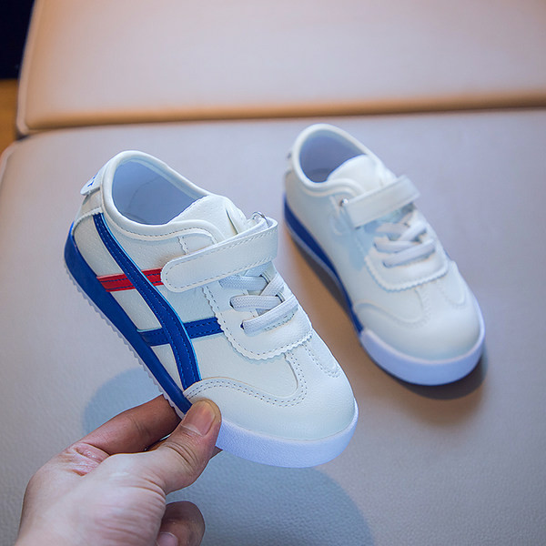 Παιδικά πάνινα παπούτσια με λουράκια βελκρό για αγόρια