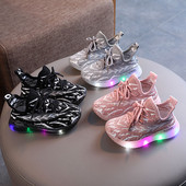 Φωτεινά παιδικά υφασμάτινα αθλητικά παπούτσια για κορίτσια και αγόρια