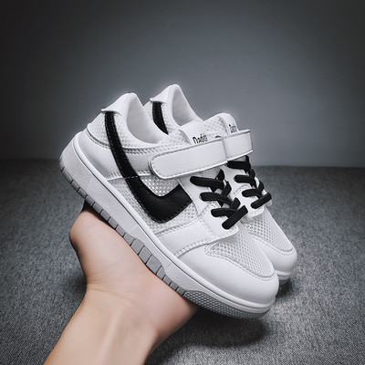 Νέο μοντέλο παιδικά αθλητικά παπούτσια με επίπεδη σόλα για αγόρια - τρία χρώματα