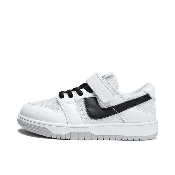 Νέο μοντέλο παιδικά αθλητικά παπούτσια με επίπεδη σόλα για αγόρια - τρία χρώματα