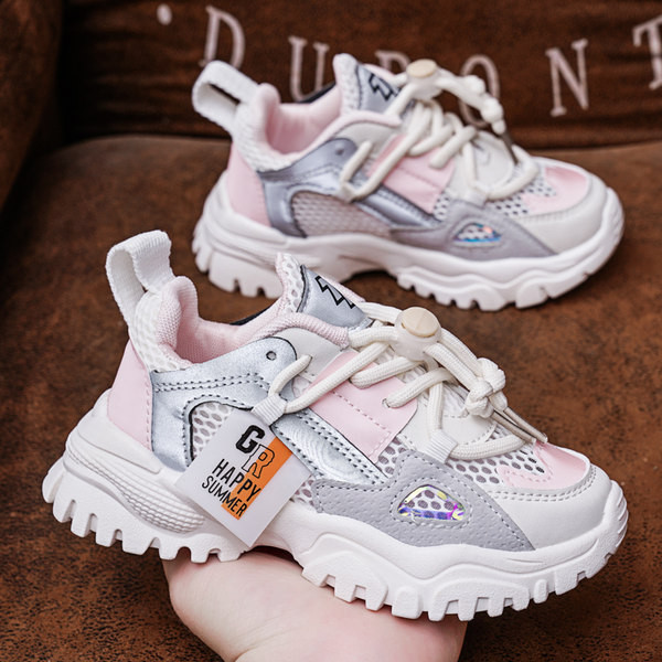 Νέο μοντέλο παιδικά αθλητικά παπούτσια με τραχιά σόλα για αγόρια - τρία χρώματα