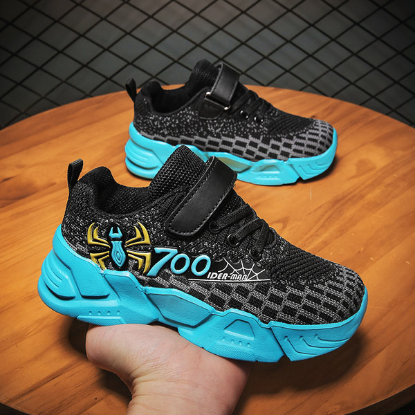 Παιδικά αθλητικά παπούτσια με κούμπωμα velcro κατάλληλα για αγόρια