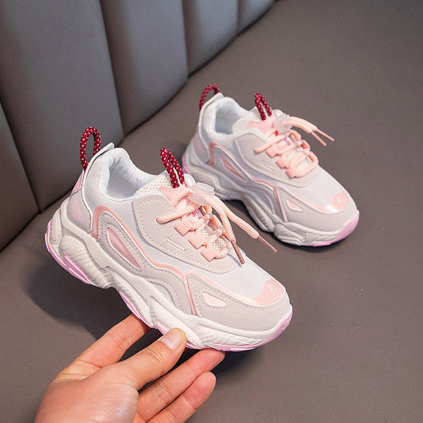 Καθημερινά παιδικά αθλητικά αθλητικά παπούτσια με κορδόνια