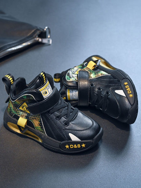 Νέο μοντέλο αθλητικά  παπούτσια από οικολογικό δέρμα  για αγόρια