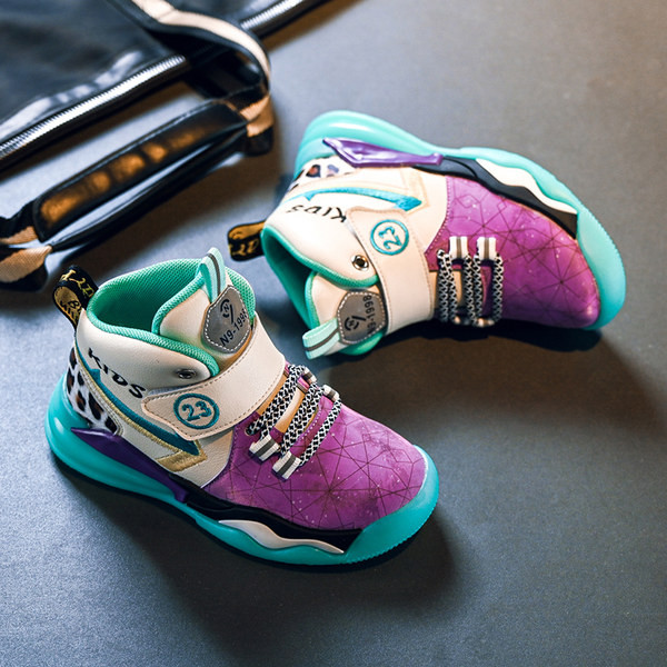 Νέο μοντέλο παιδικά αθλητικά παπούσια  στον αστράγαλο για αγόρια