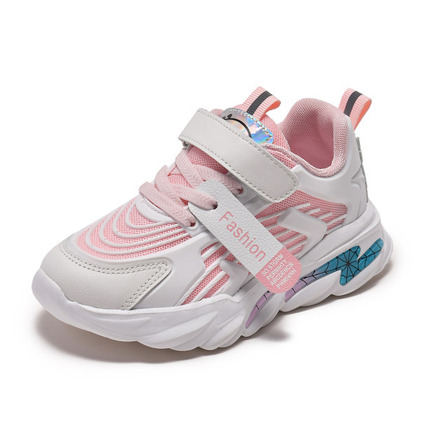 Alkalmi tornacipő tépőzáras foltokkal fiúknak és lányoknak