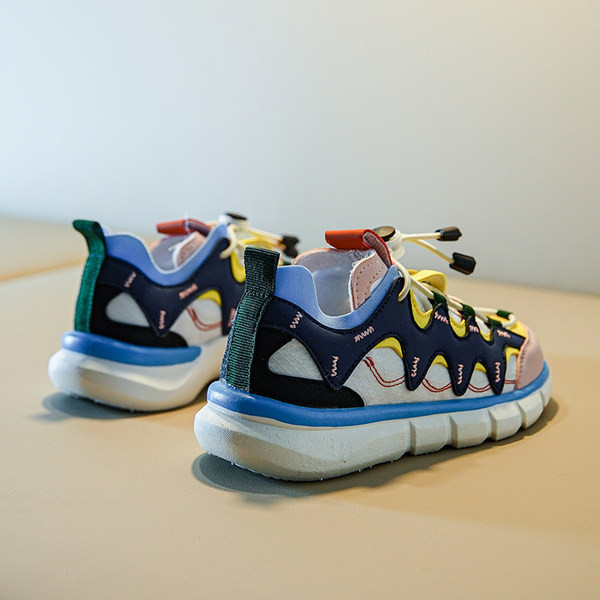 Színes, fűzős gyerek tornacipő