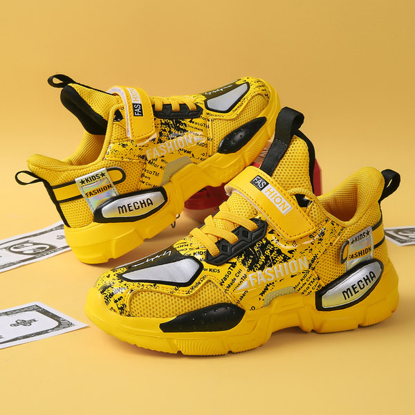 Napi légáteresztő gyerek tornacipő fiúknak többféle színben