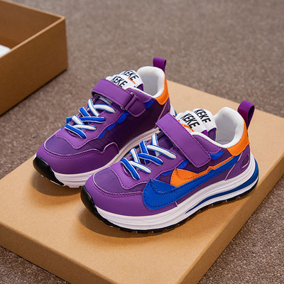 Gyermek tornacipő tépőzárral és fűzővel