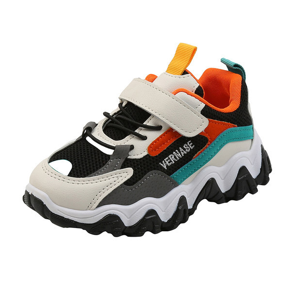 Lezser, színes tornacipő tépőzárral