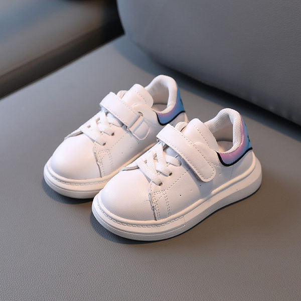 Φθινοπωρινά αθλητικά παπούτσια από οικολογικό δέρμα - για αγόρια και κορίτσια