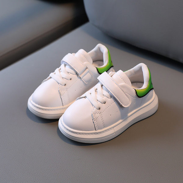 Φθινοπωρινά αθλητικά παπούτσια από οικολογικό δέρμα - για αγόρια και κορίτσια