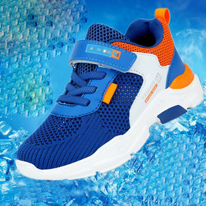 Νέο μοντέλο παιδικά αθλητικά παπούτσια  από ύφασμα που αναπνέει για αγόρια