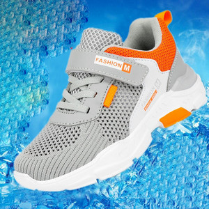 Νέο μοντέλο παιδικά αθλητικά παπούτσια  από ύφασμα που αναπνέει για αγόρια