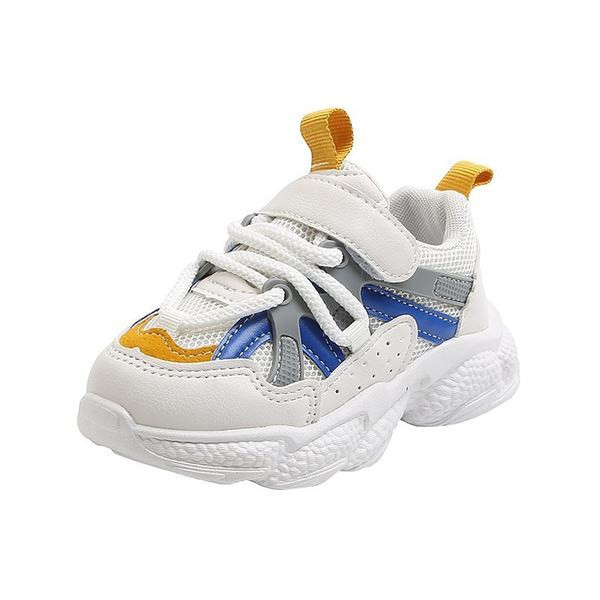 Νέο μοντέλο παιδικά αθλητικά παπούτσια  με κορδόνια σε τρία χρώματα και τραχιά σόλα