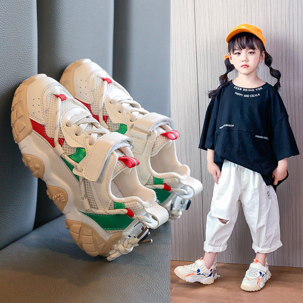 Πολύχρωμα πάνινα παπούτσια με λουράκια βελκρό  για αγόρια και κορίτσια