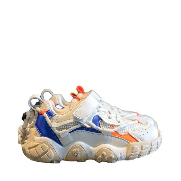 Πολύχρωμα πάνινα παπούτσια με λουράκια βελκρό  για αγόρια και κορίτσια