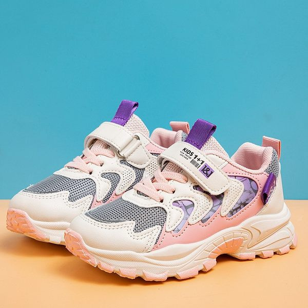 Παιδικά αθλητικά παπούτσια με λουράκια βελκρό και κορδόνια