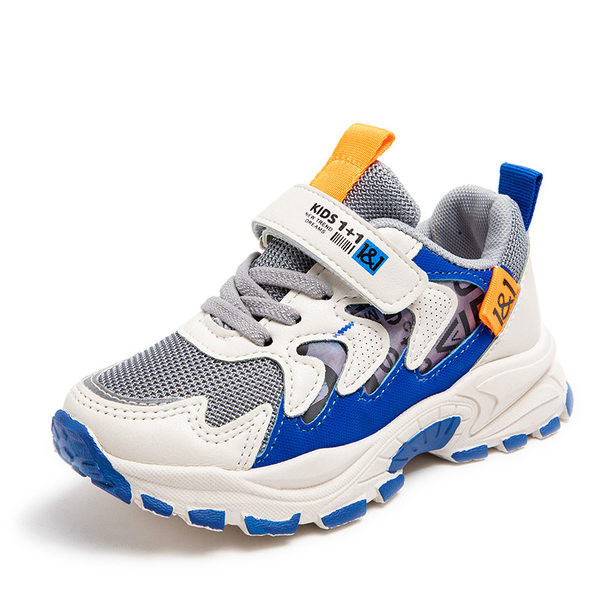 Παιδικά αθλητικά παπούτσια με λουράκια βελκρό και κορδόνια