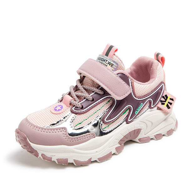 Casual αθλητικά παπούτσια με velcro και κορδόνια