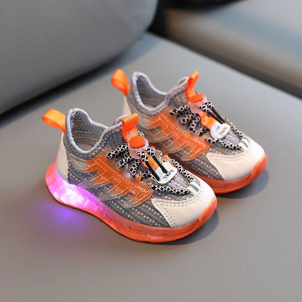 Φωτεινά παιδικά αθλητικά παπούτσια για κορίτσια και αγόρια