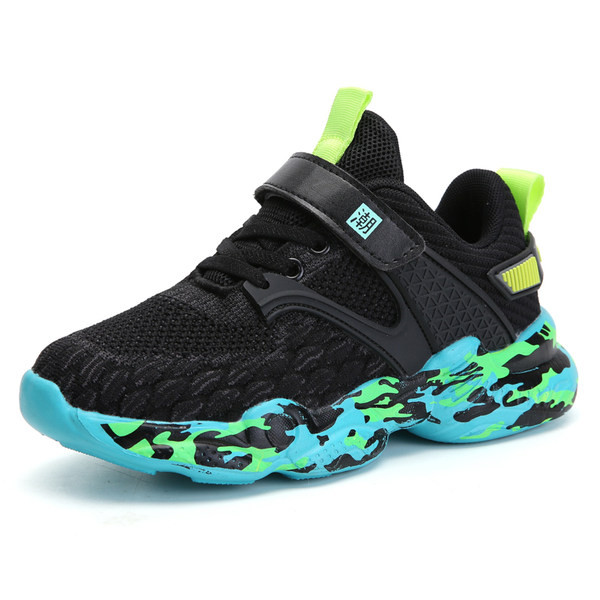 Fiú tornacipő durva színű talppal több színben