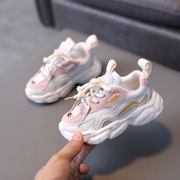 Παιδικά αθλητικά παπούτσια για αγόρια και κορίτσια από οικολογικό δέρμα