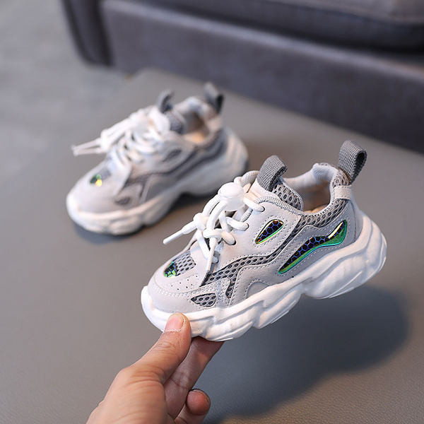 Παιδικά αθλητικά παπούτσια για αγόρια και κορίτσια από οικολογικό δέρμα