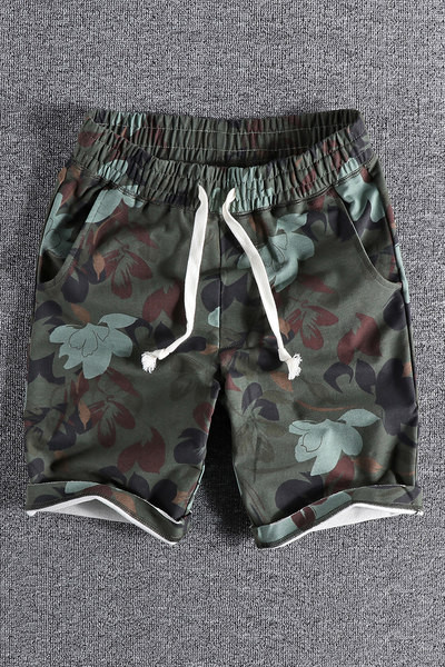 Ανδρικό σορτσάκι καλοκαίρι με ελαστική μέση