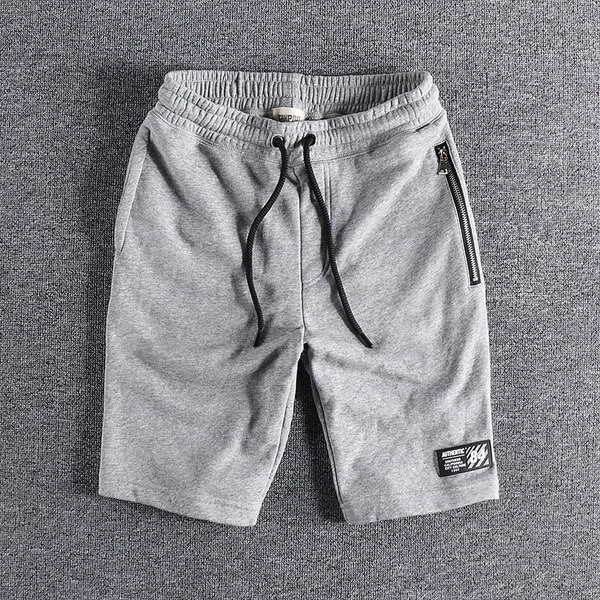 Ανδρικό παντελόνι 3/4 με ελαστική μέση και τσέπες